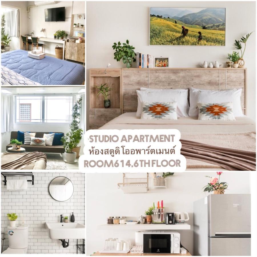 Cozy A At Nimman Studio Room In Condominium Chiang Mai Luaran gambar