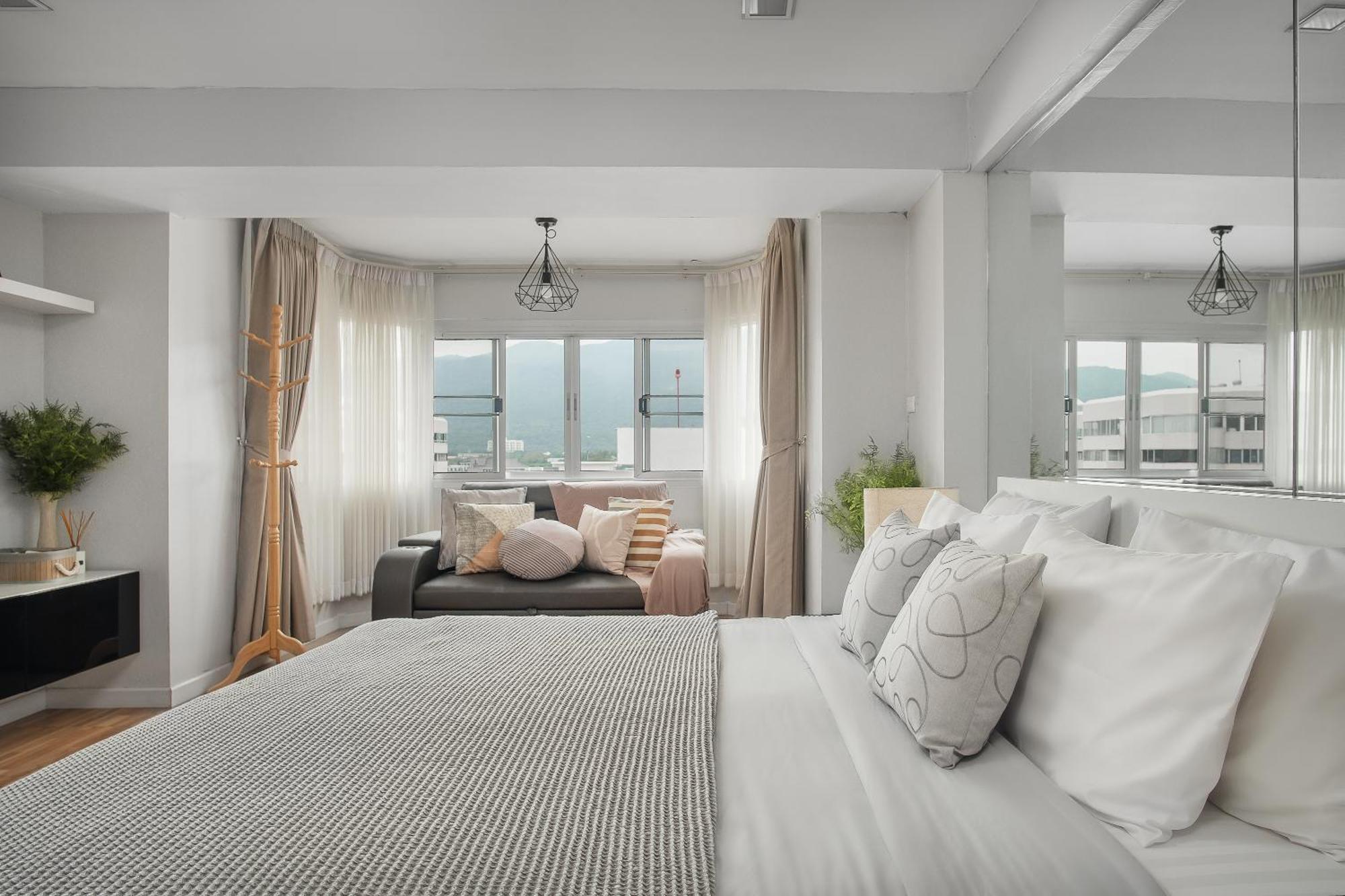 Cozy A At Nimman Studio Room In Condominium Chiang Mai Luaran gambar